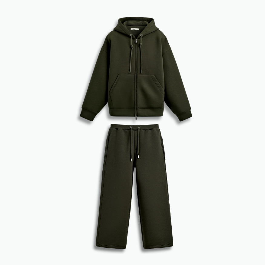 Ensemble Kaki Hoodevo