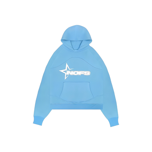 Hoodie Nofs Baby Blue